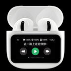 A9 Pro Touch Screen ANC/ENC Wireless Earbuds