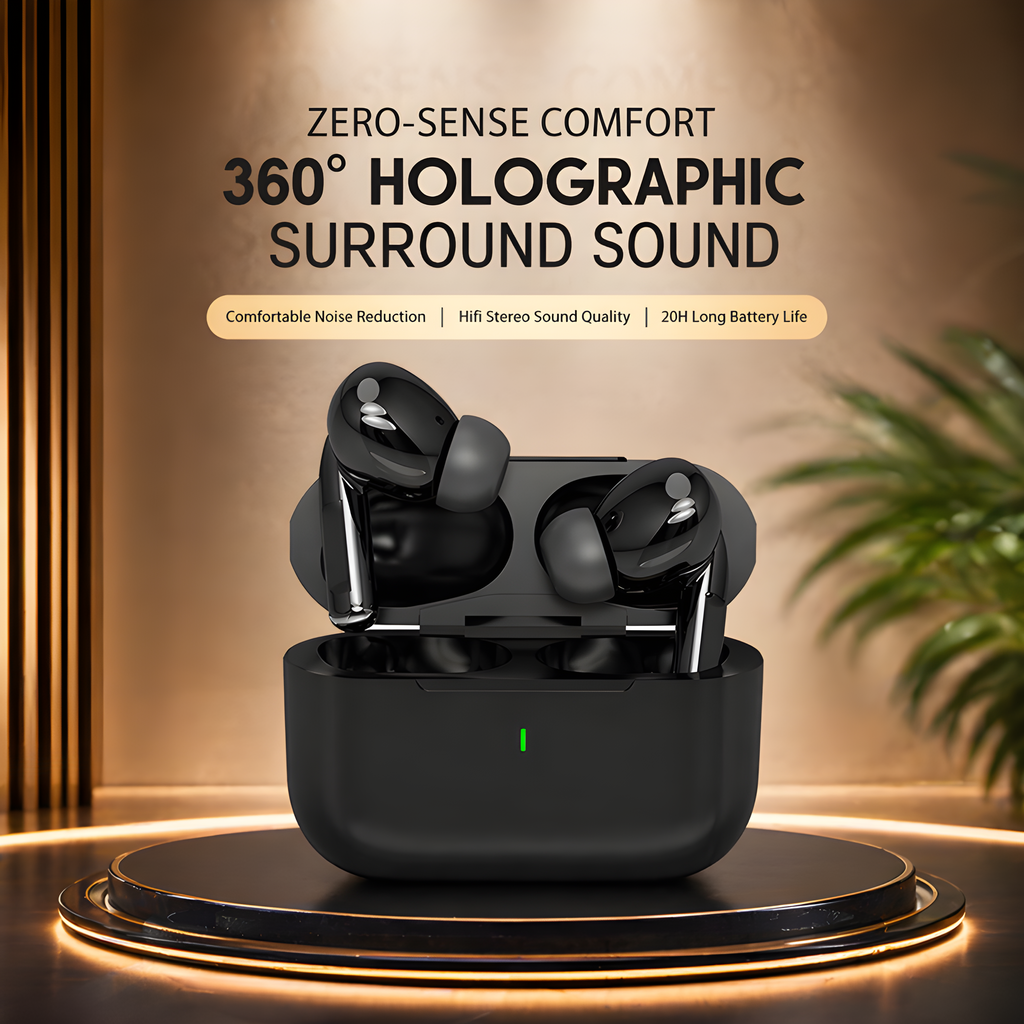 AirPods Wireless Headset – Black
