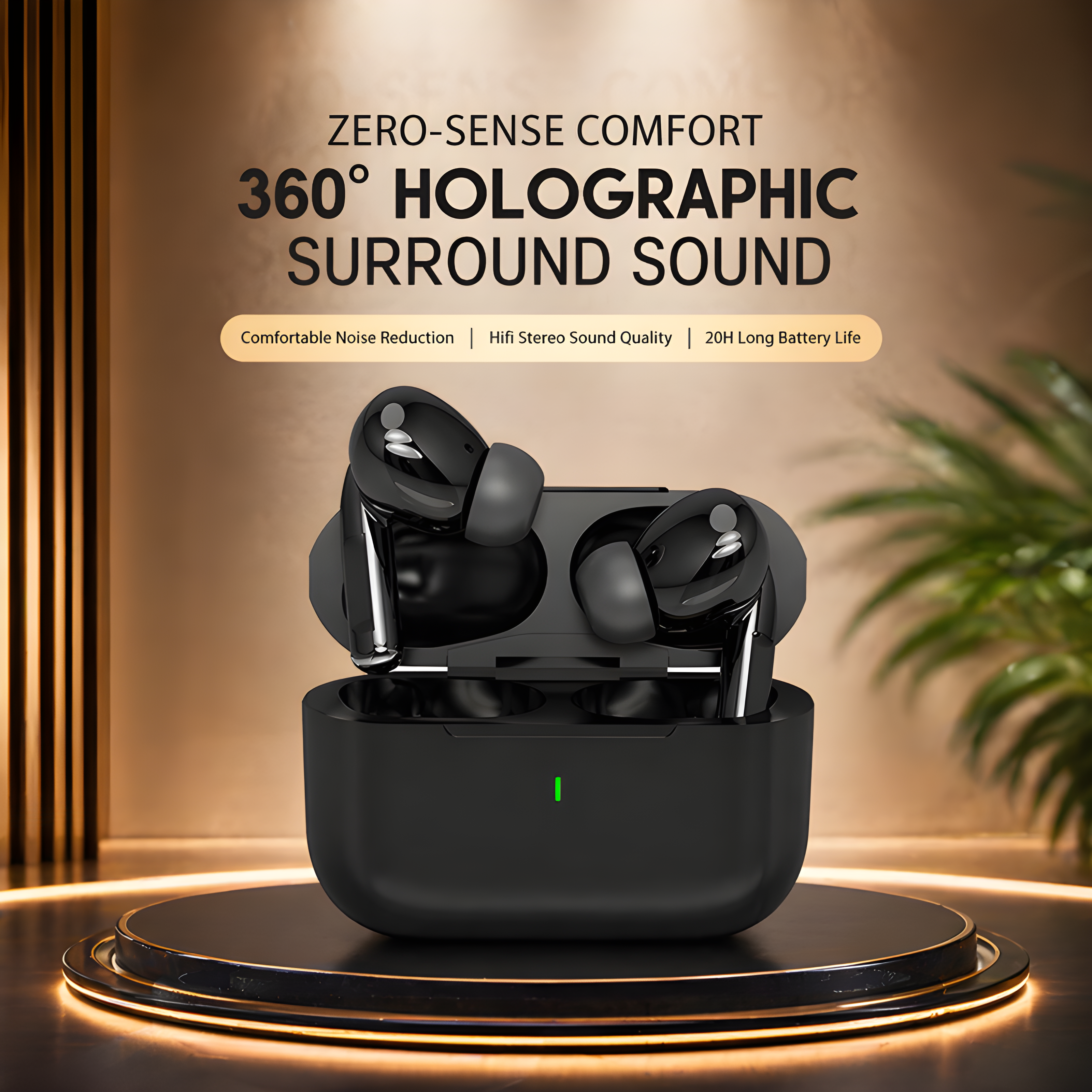 AirPods Wireless Headset – Black
