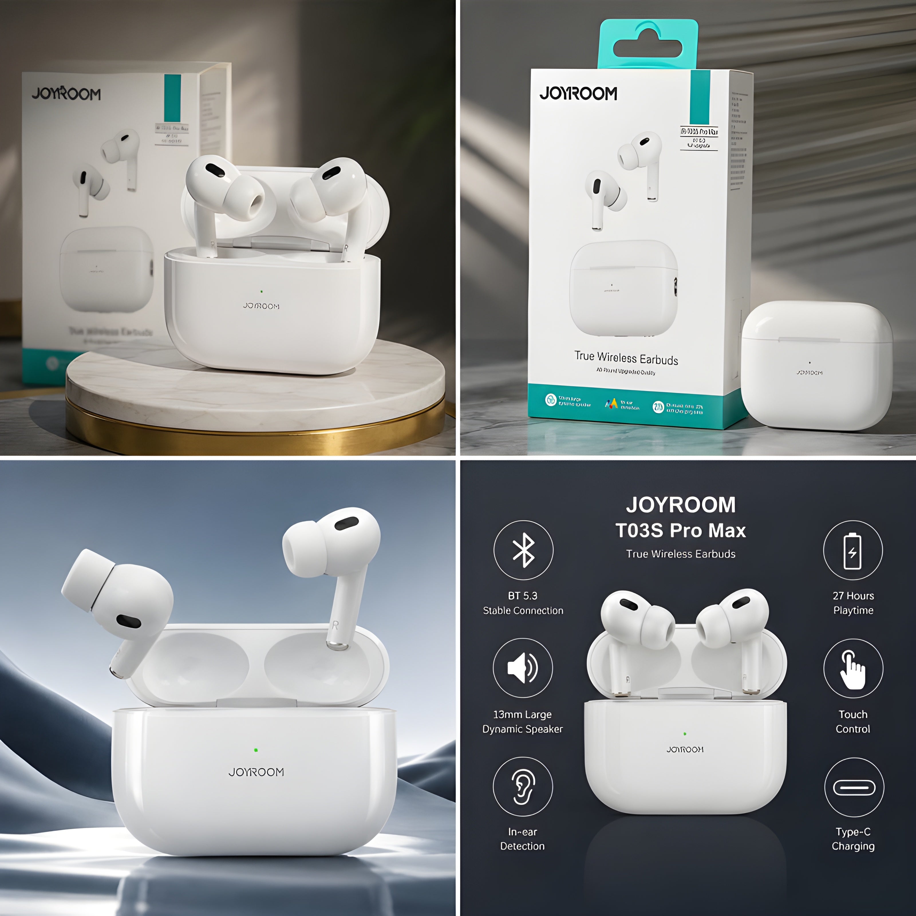 JOYROOM T03S Pro Max True Wireless Earbuds