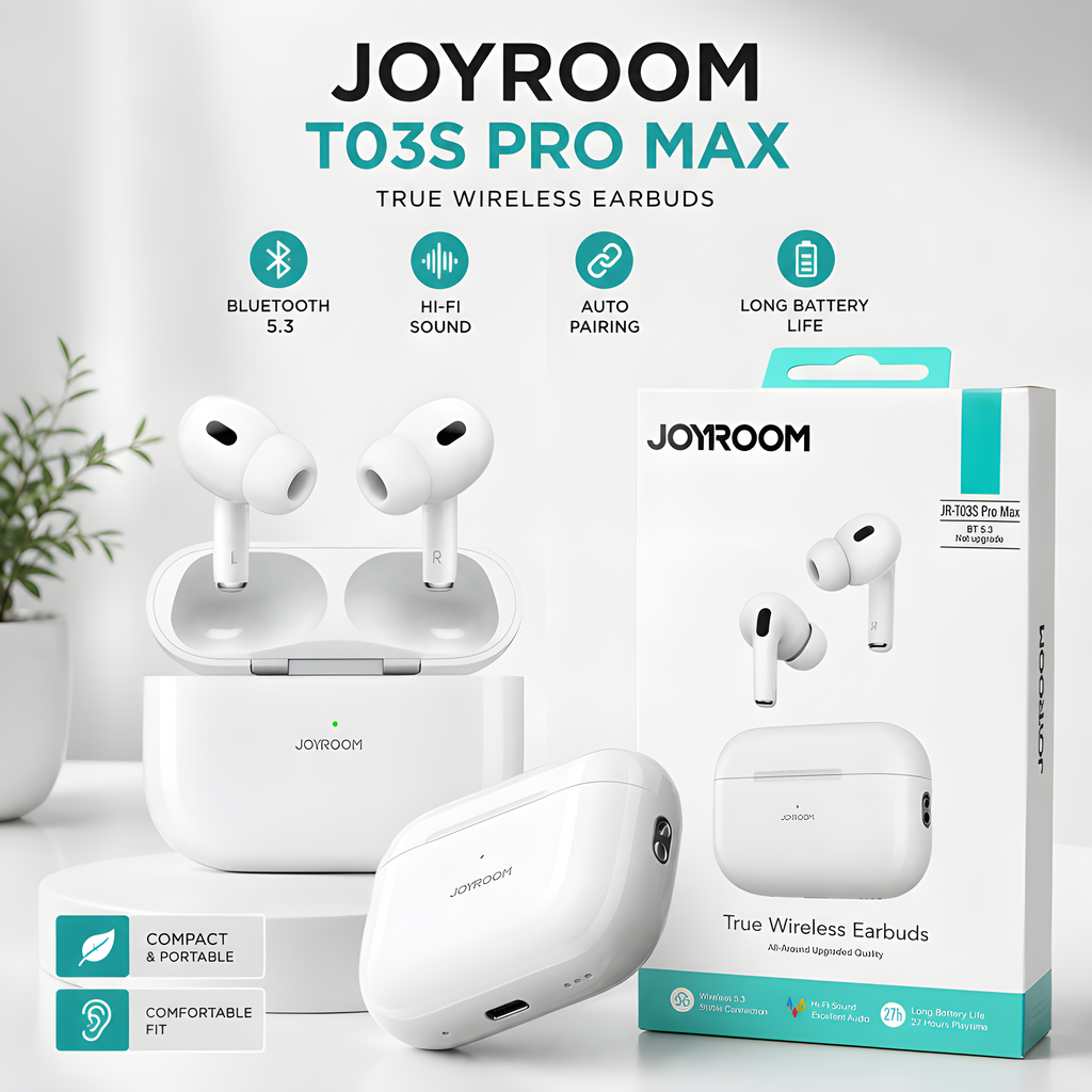 JOYROOM T03S Pro Max True Wireless Earbuds