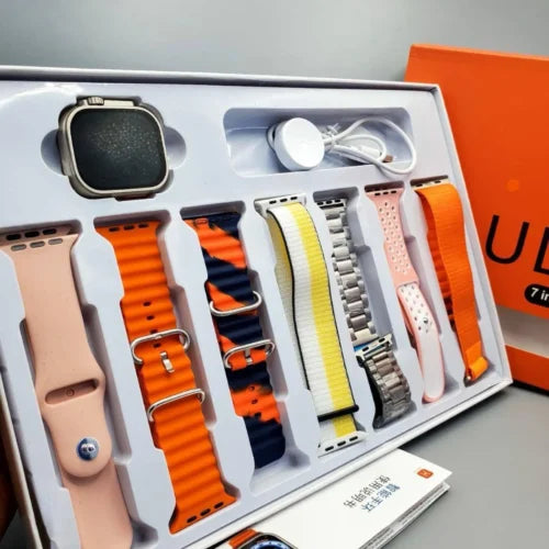 Ultra 7-in-1 Strap Smart Watch with Bluetooth Calling