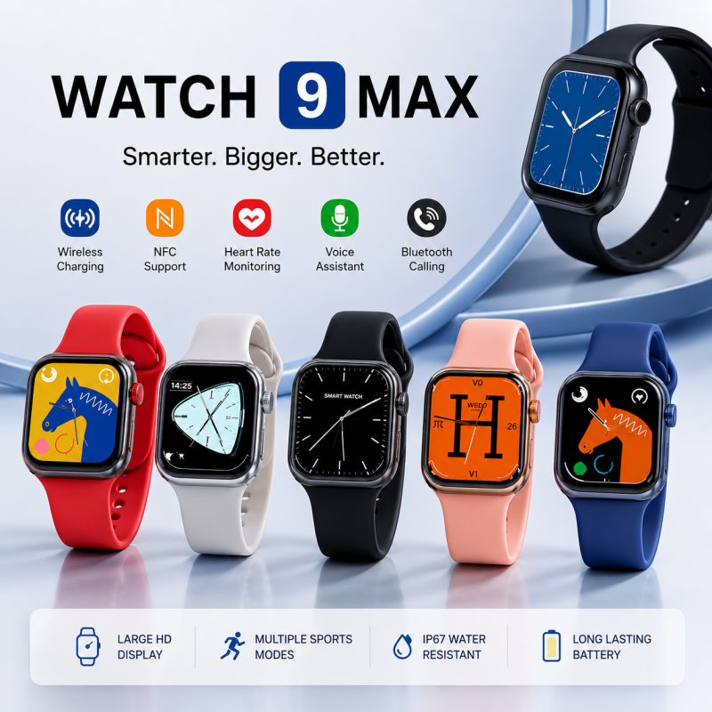 Watch 9 Max Series 9 Smart Watch